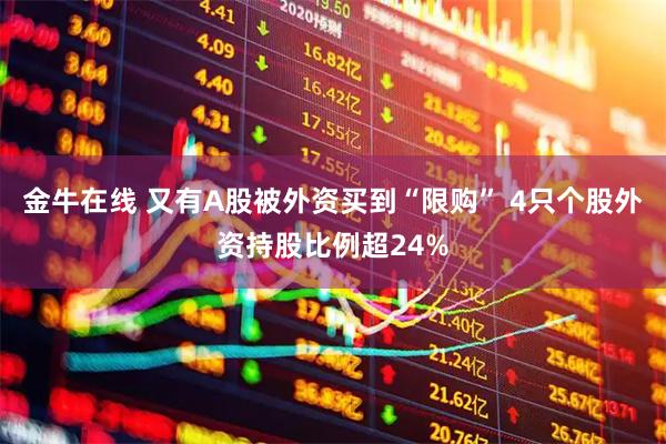 金牛在线 又有A股被外资买到“限购” 4只个股外资持股比例超24%